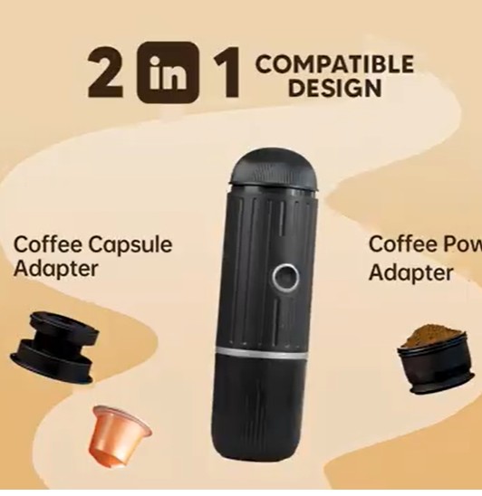 Cafetera portátil Mk502 a batería